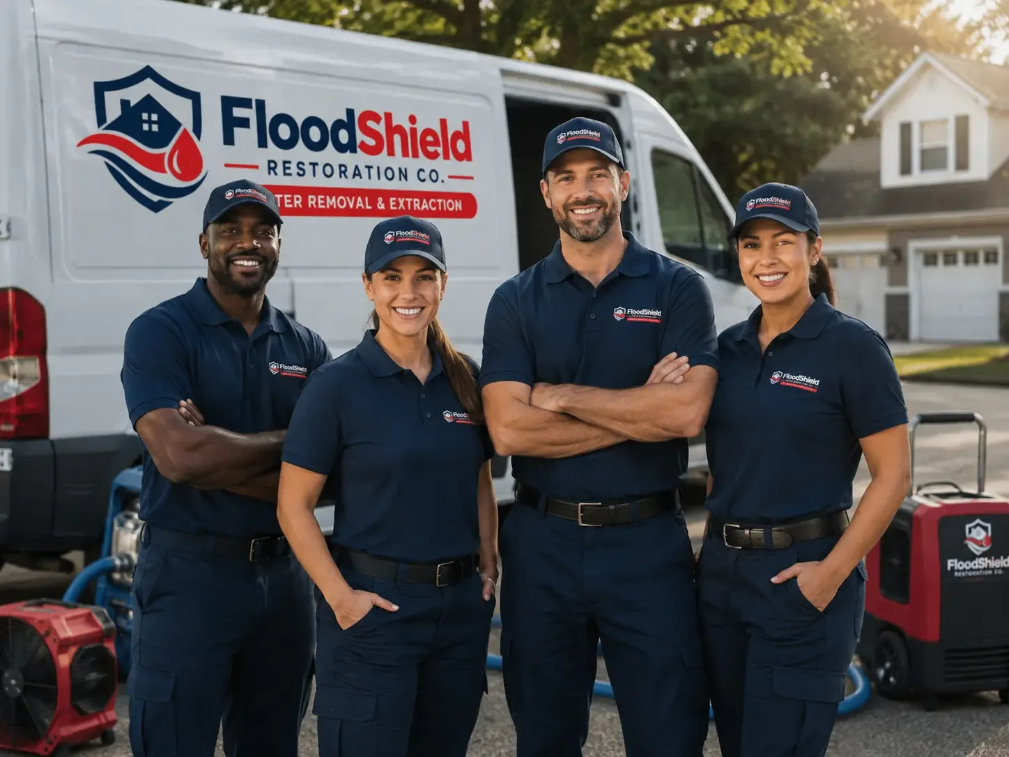 Flood Damage Restoration company in Little Hocking, OH
