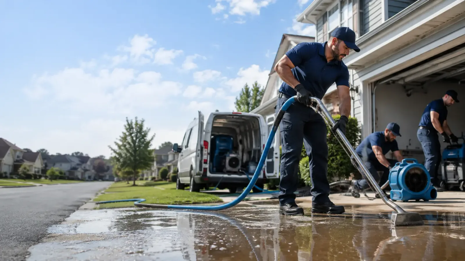 Flood Damage Restoration in Little Hocking, OH